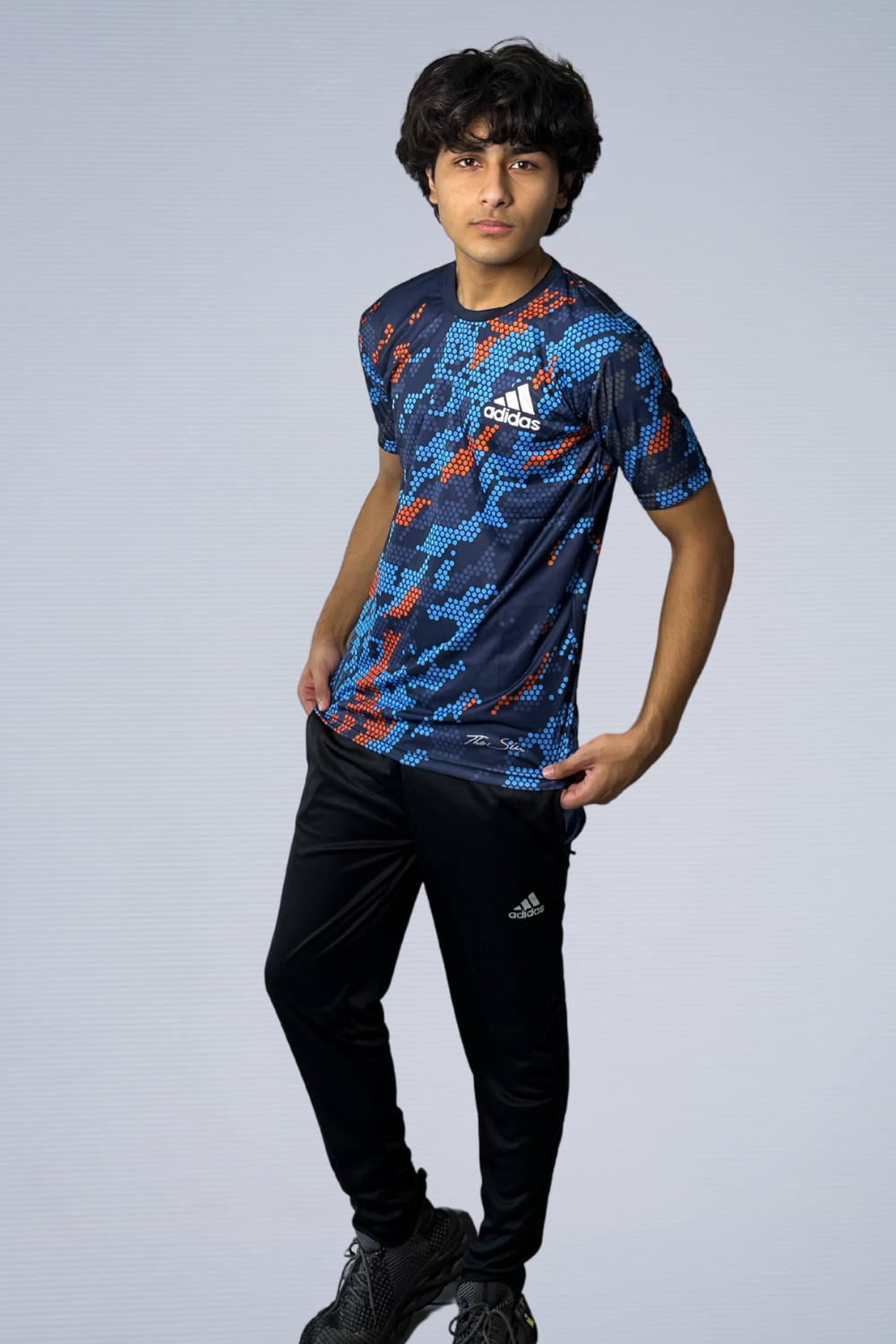 Adidas Men's Pixel Splash Tracksuit