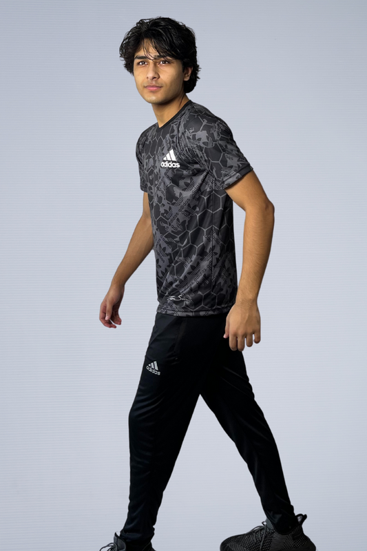 Adidas Men's Graphite Hex Tracksuit